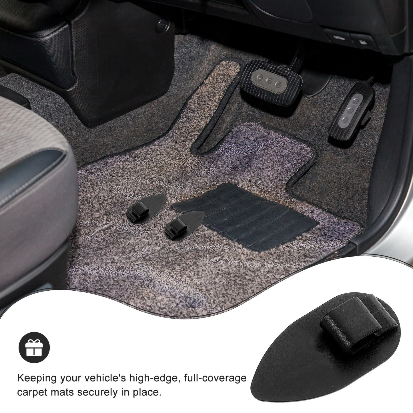 SWETRACE 10Pcs Car Floor Mat Clips — view 4