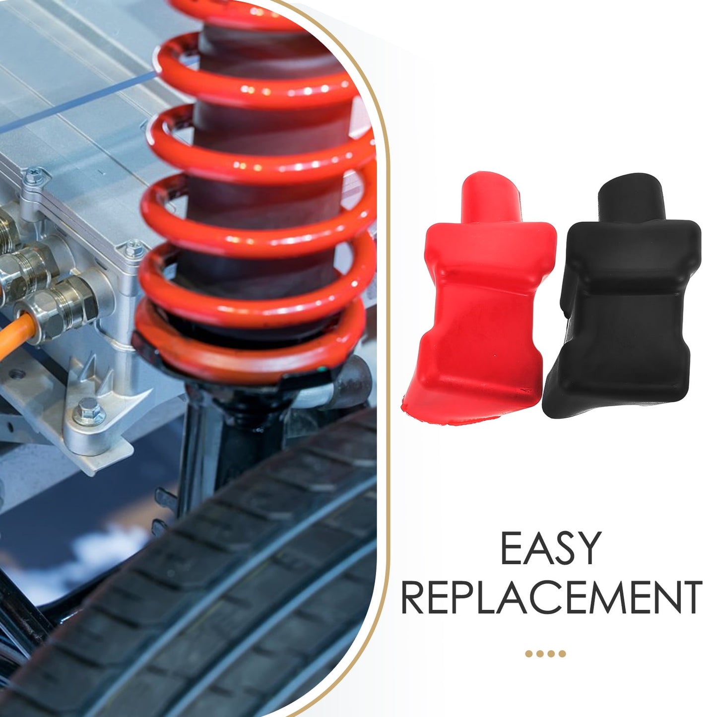 SWETRACE 2Pcs Battery Terminal Cover Plastic — view 4