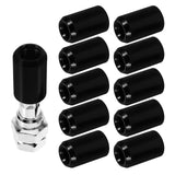 SWETRACE 16X Lug Nuts Black Aluminium — view 2