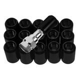 SWETRACE 16X Lug Nuts Black Aluminium — view 4