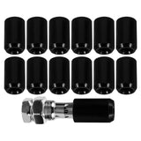 SWETRACE 16X Lug Nuts Black Aluminium — view 9