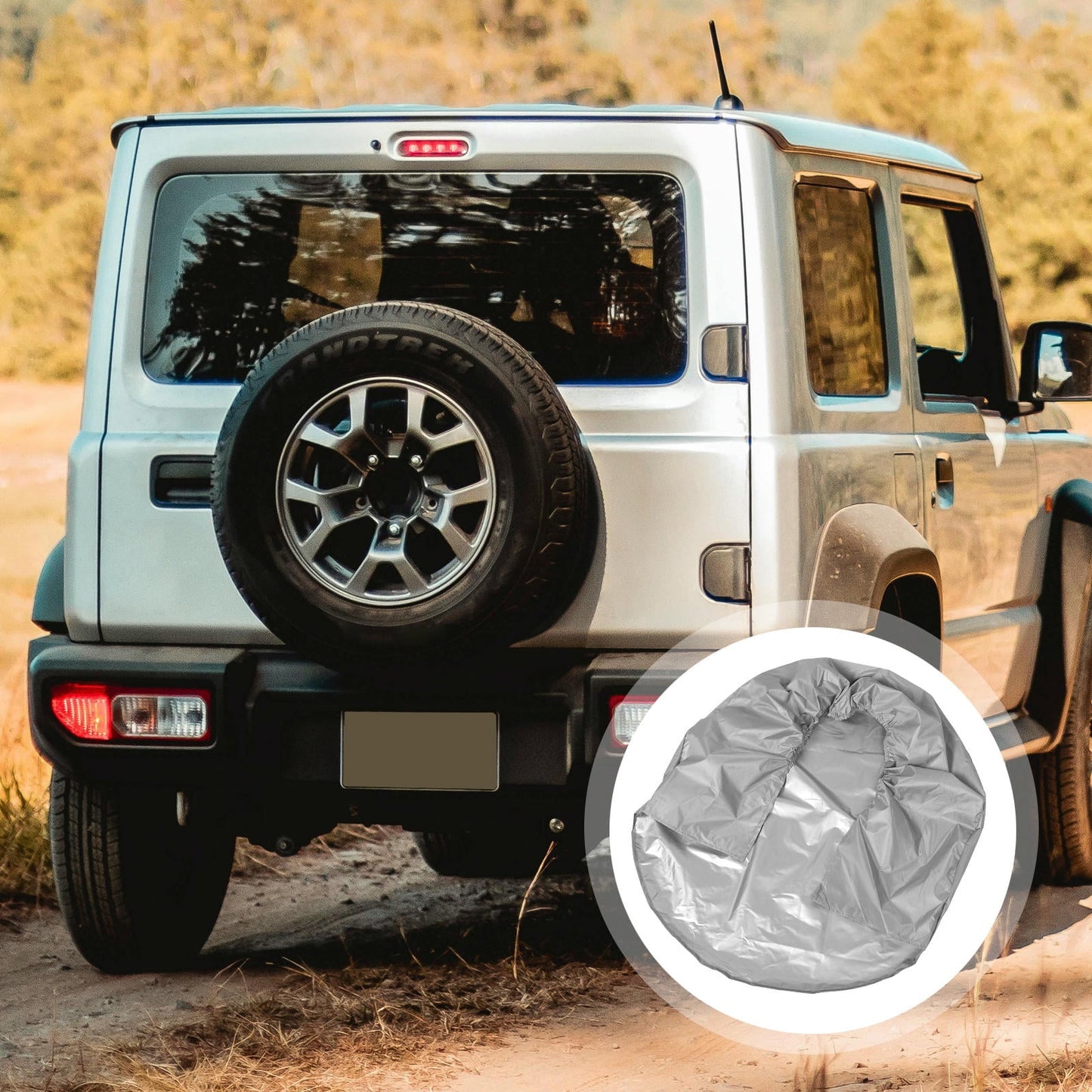 SWETRACE 1Pcs RV Spare Tyre Cover — view 6