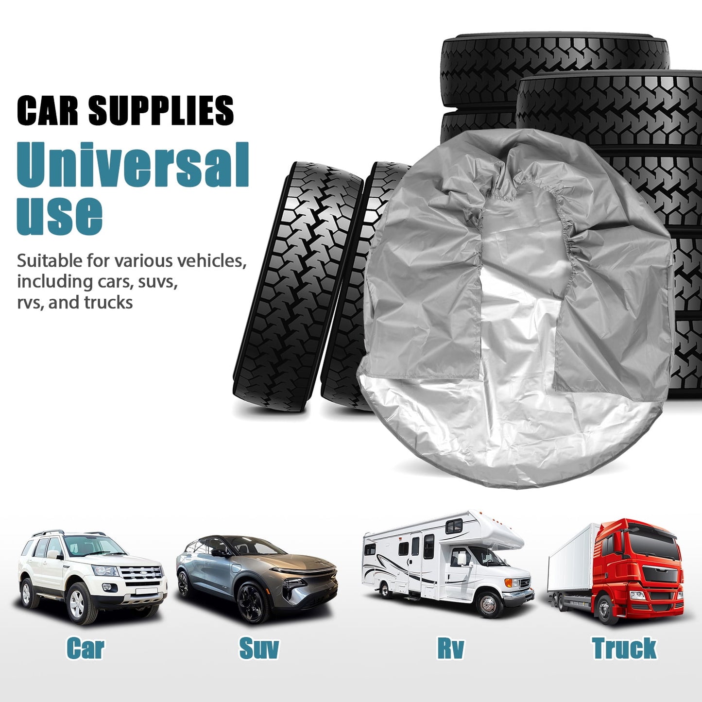 SWETRACE 1Pcs RV Spare Tyre Cover — view 8