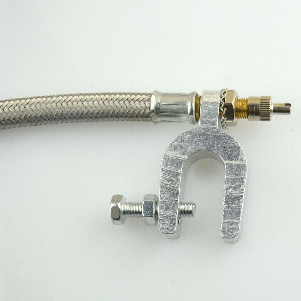 Dual wheel valve stem extender — view 5