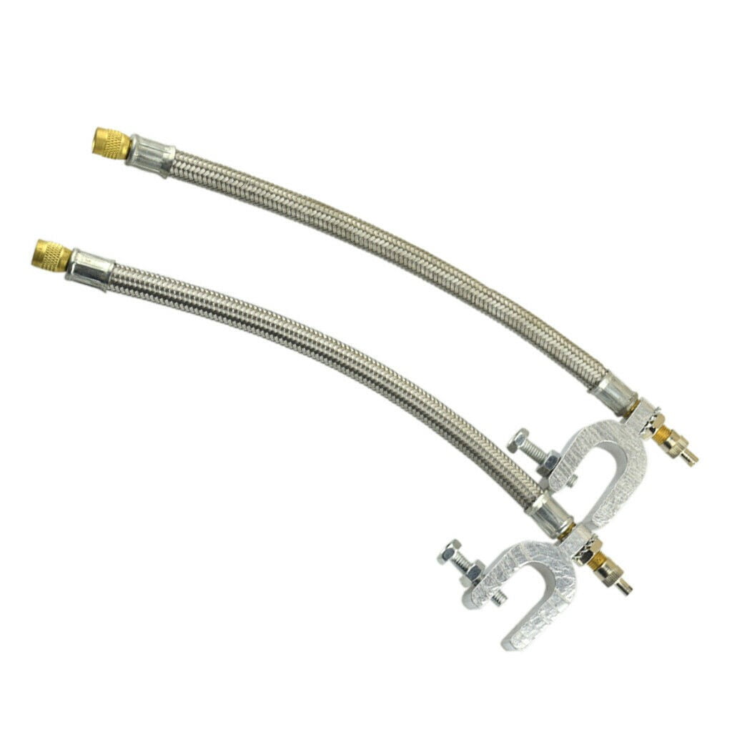 Dual wheel valve stem extender — view 10