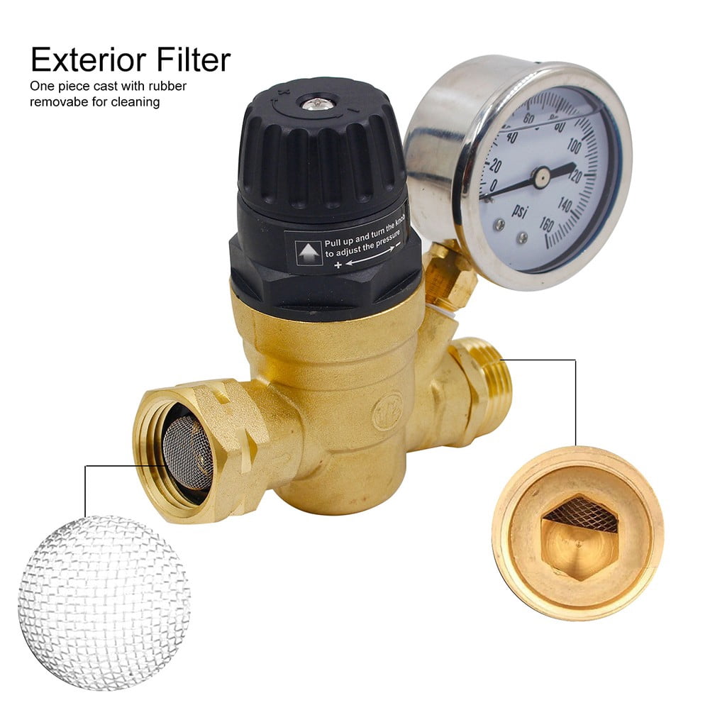 Water pressure regulator 3/4 inch — view 5