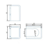 Brass lithium battery terminals 300A — view 4