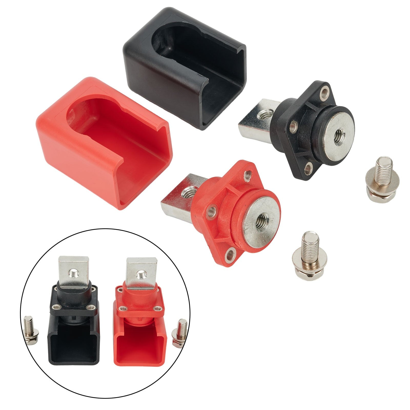 Brass lithium battery terminals 300A — view 6