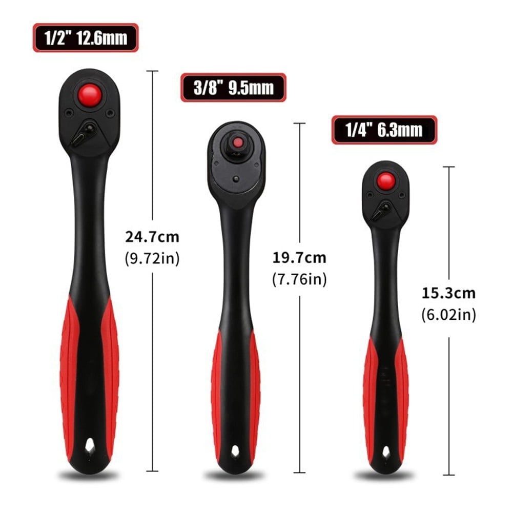 72 tooth ratchet wrench 9.5mm — view 2