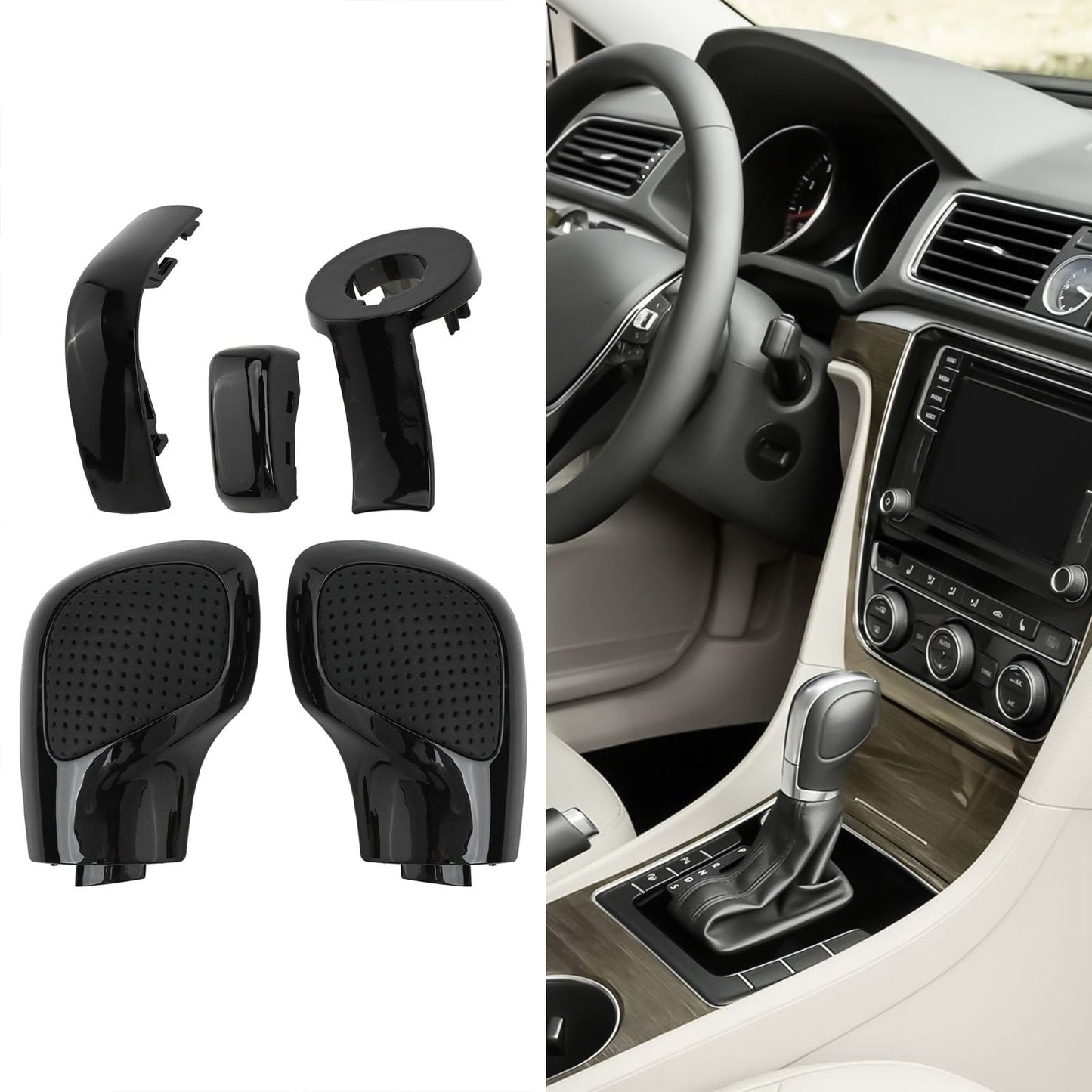 Car Gear Shift Knob Side Cover — view 13
