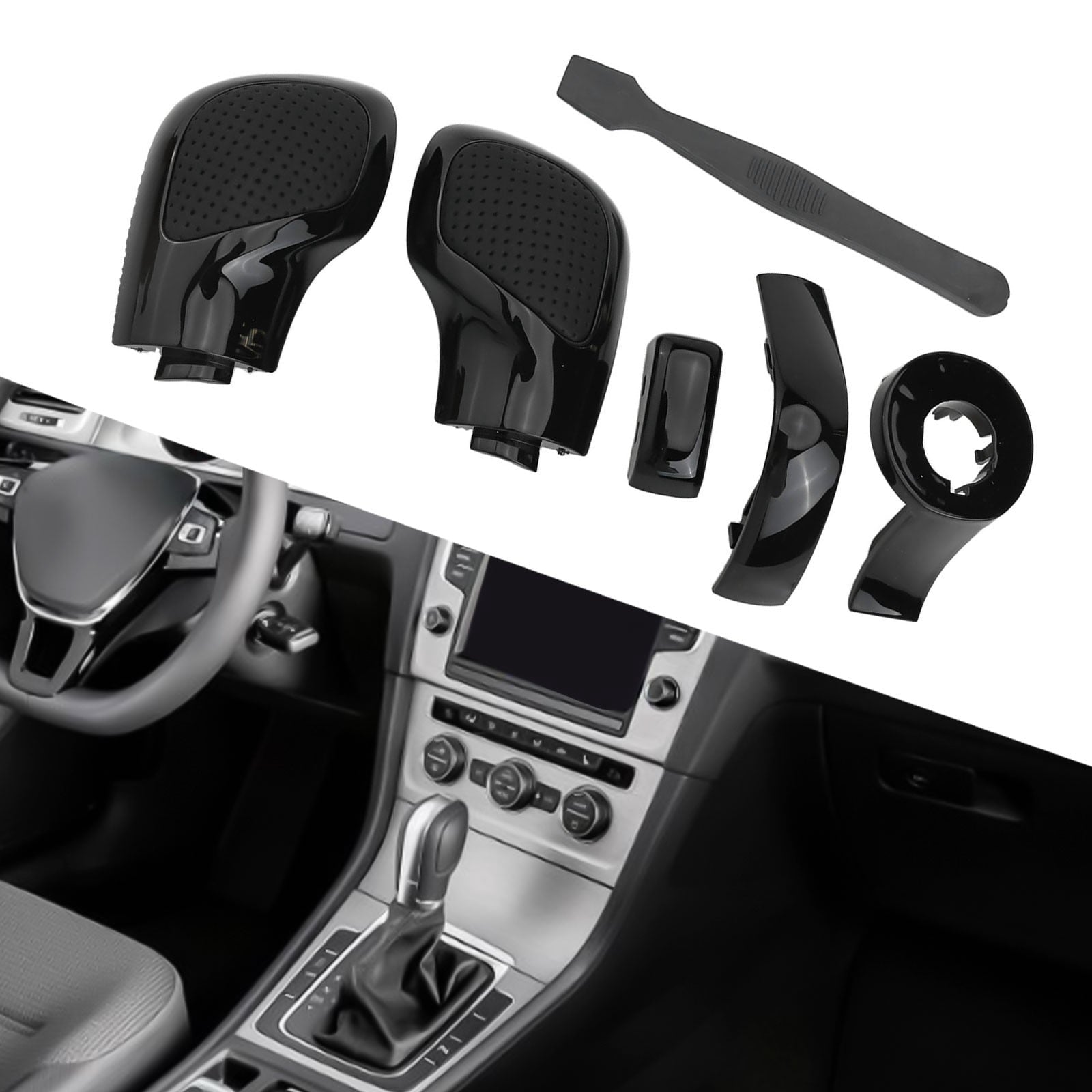 Car Gear Shift Knob Side Cover — view 9