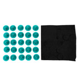 25Pcs Auto Fastener Car Clips Green — view 3