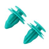25Pcs Auto Fastener Car Clips Green — view 4
