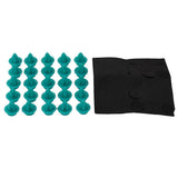 25Pcs Auto Fastener Car Clips Green — view 8