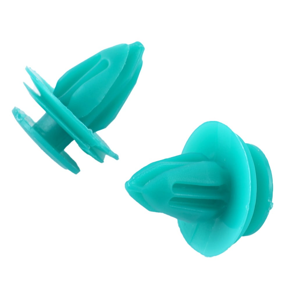 25Pcs Auto Fastener Car Clips Green — view 10