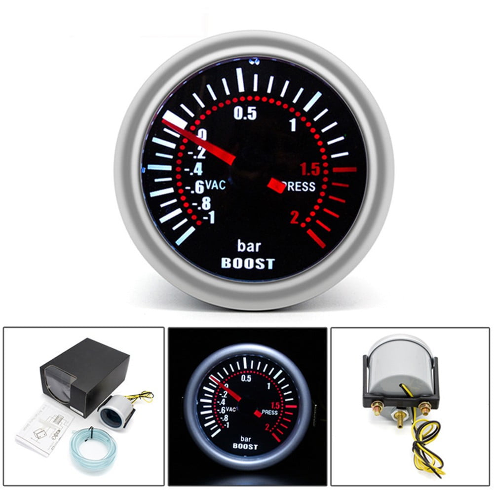 52Mm Black Car Vacuum Gauge — view 2