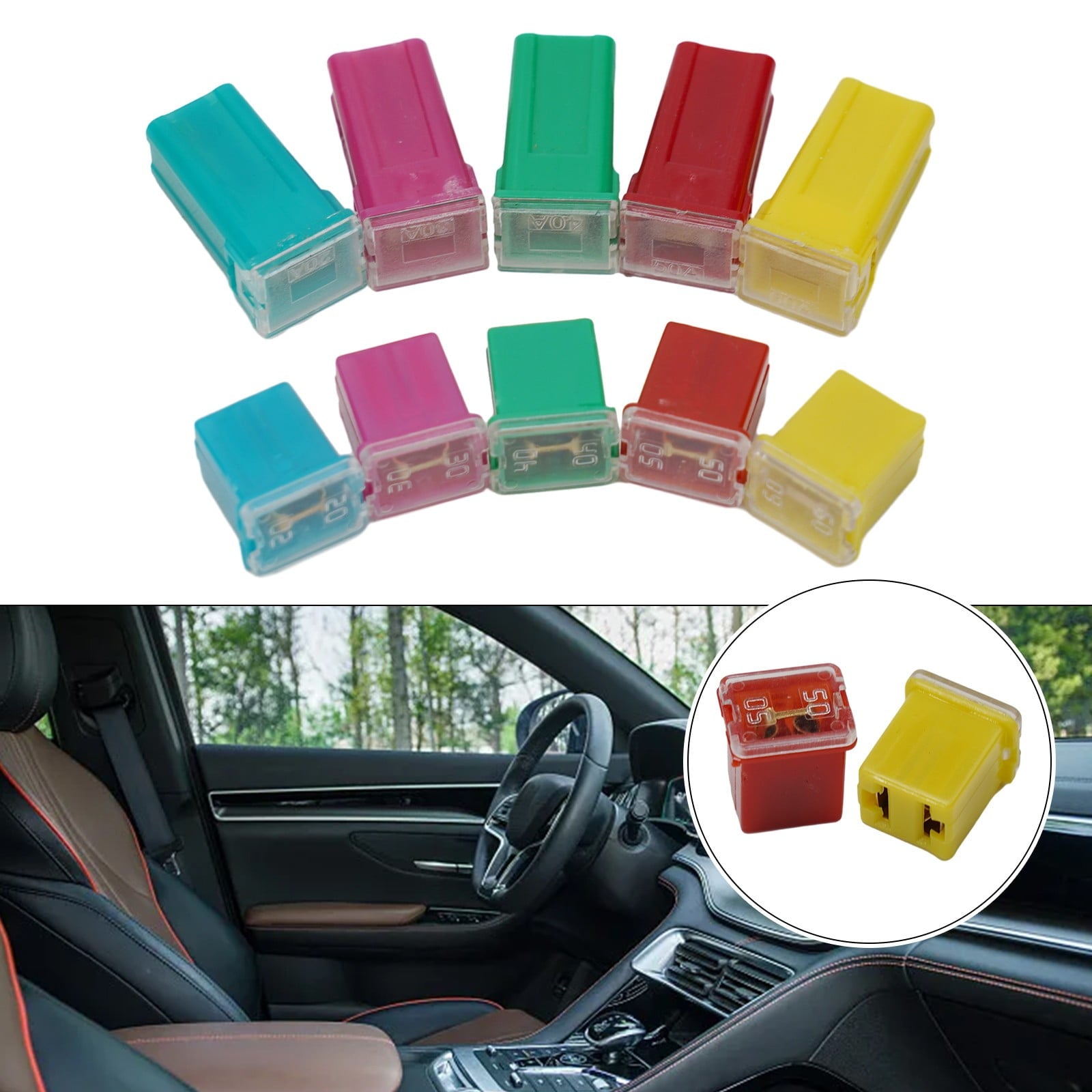 10 Pack Car Fuse Assortment Kit — view 10