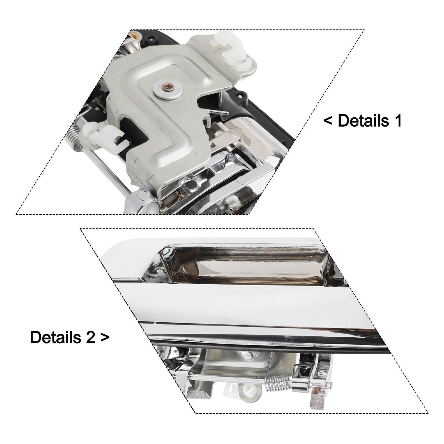 Chrome Rear Tailgate Handle For Isuzu — view 7