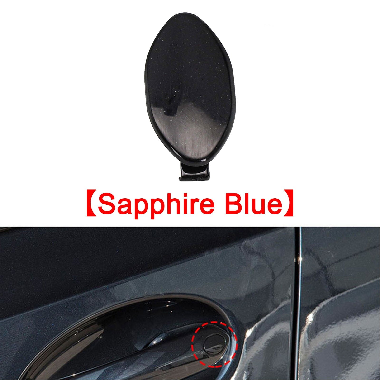 Driver Side Door Handle Key Hole — view 2