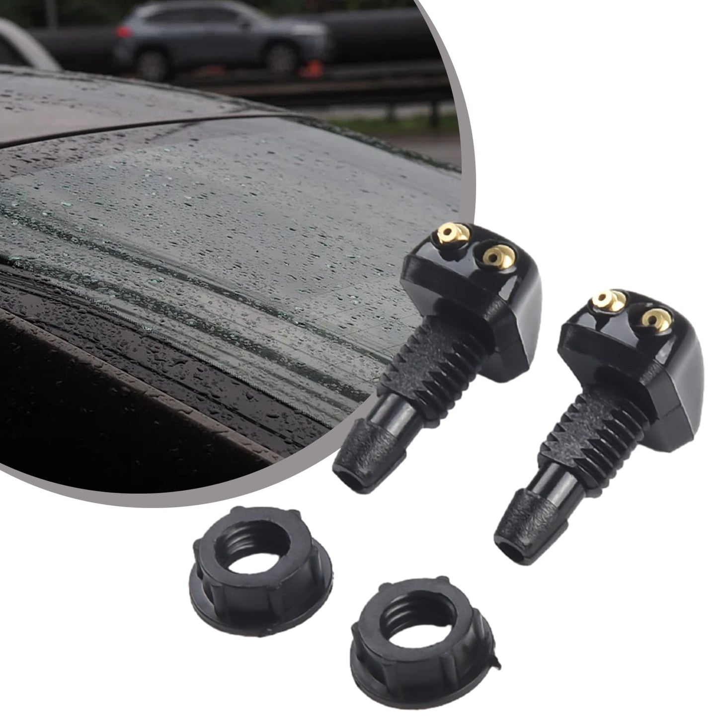 2 Pack Car Dual Holes Windshield — view 2