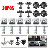 Audi engine undertray clips and screws — view 2