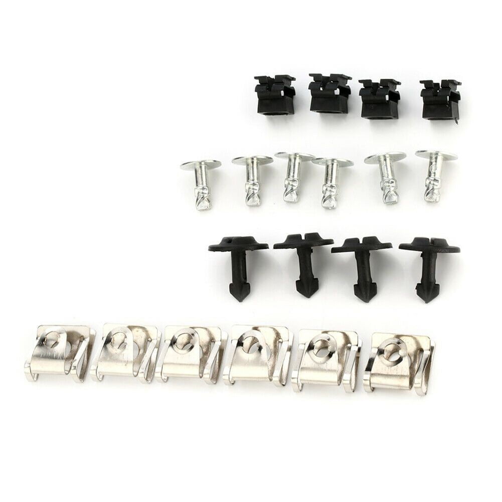 Audi engine undertray clips and screws — view 4
