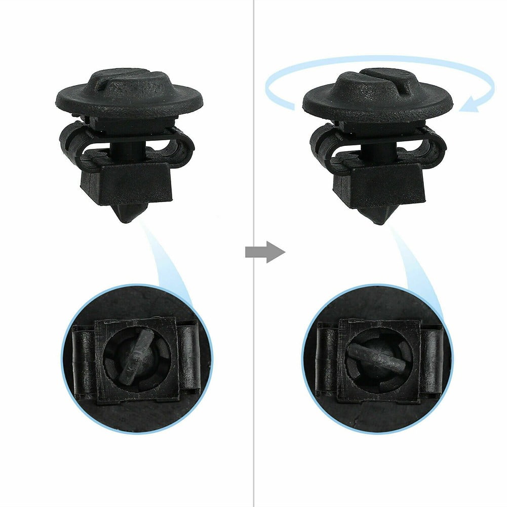 Audi engine undertray clips and screws — view 6