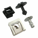 Audi engine undertray clips and screws — view 11