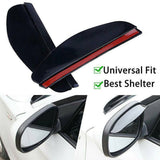 Car side mirror rain visor guard — view 4