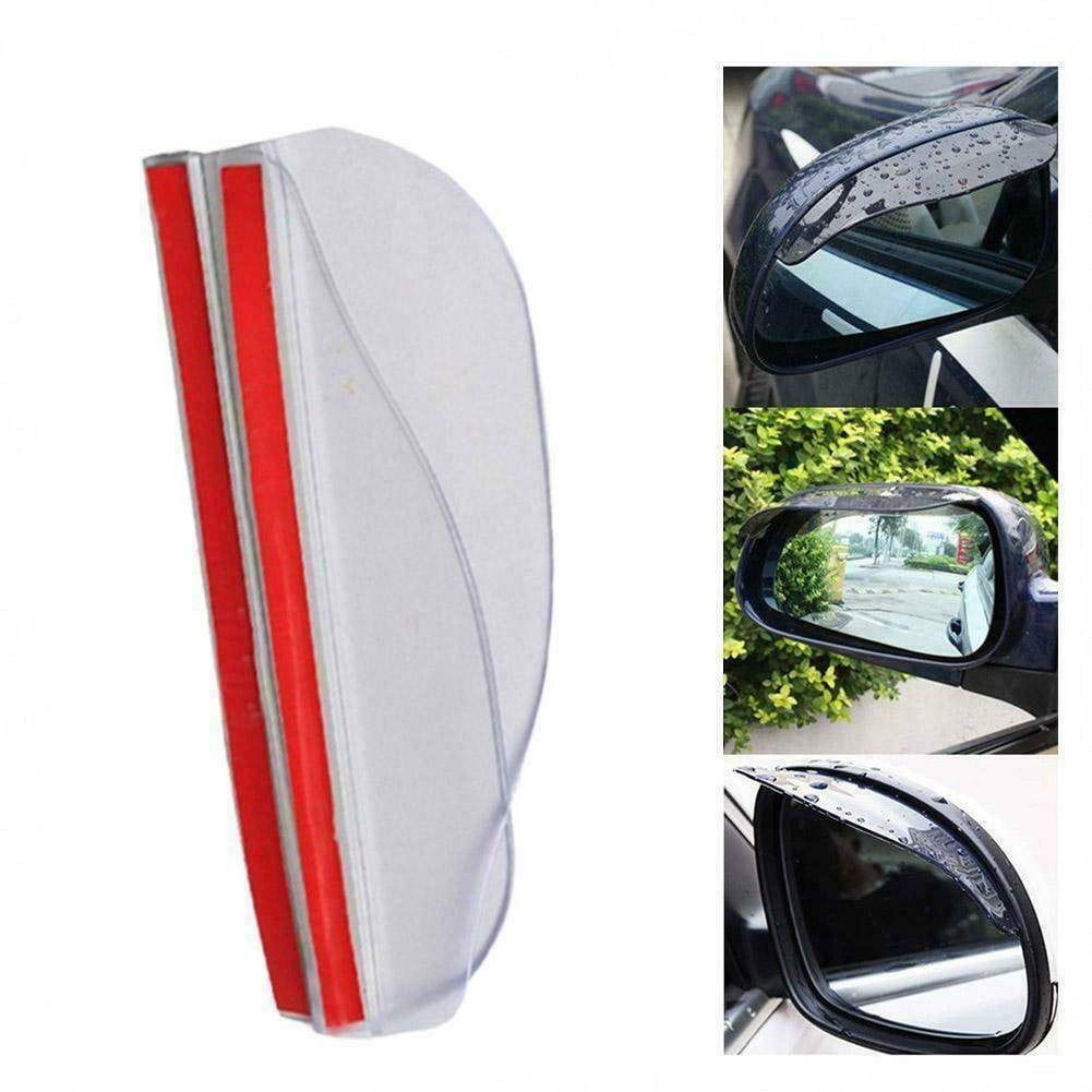 Car side mirror rain visor guard — view 6