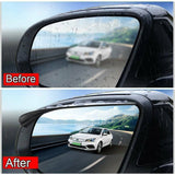 Car side mirror rain visor guard — view 7