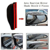 Car side mirror rain visor guard — view 10