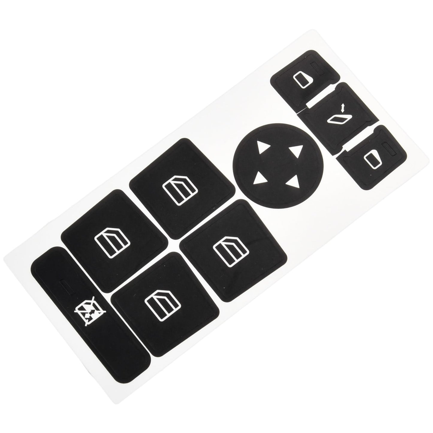 Mercedes window switch repair sticker — view 2