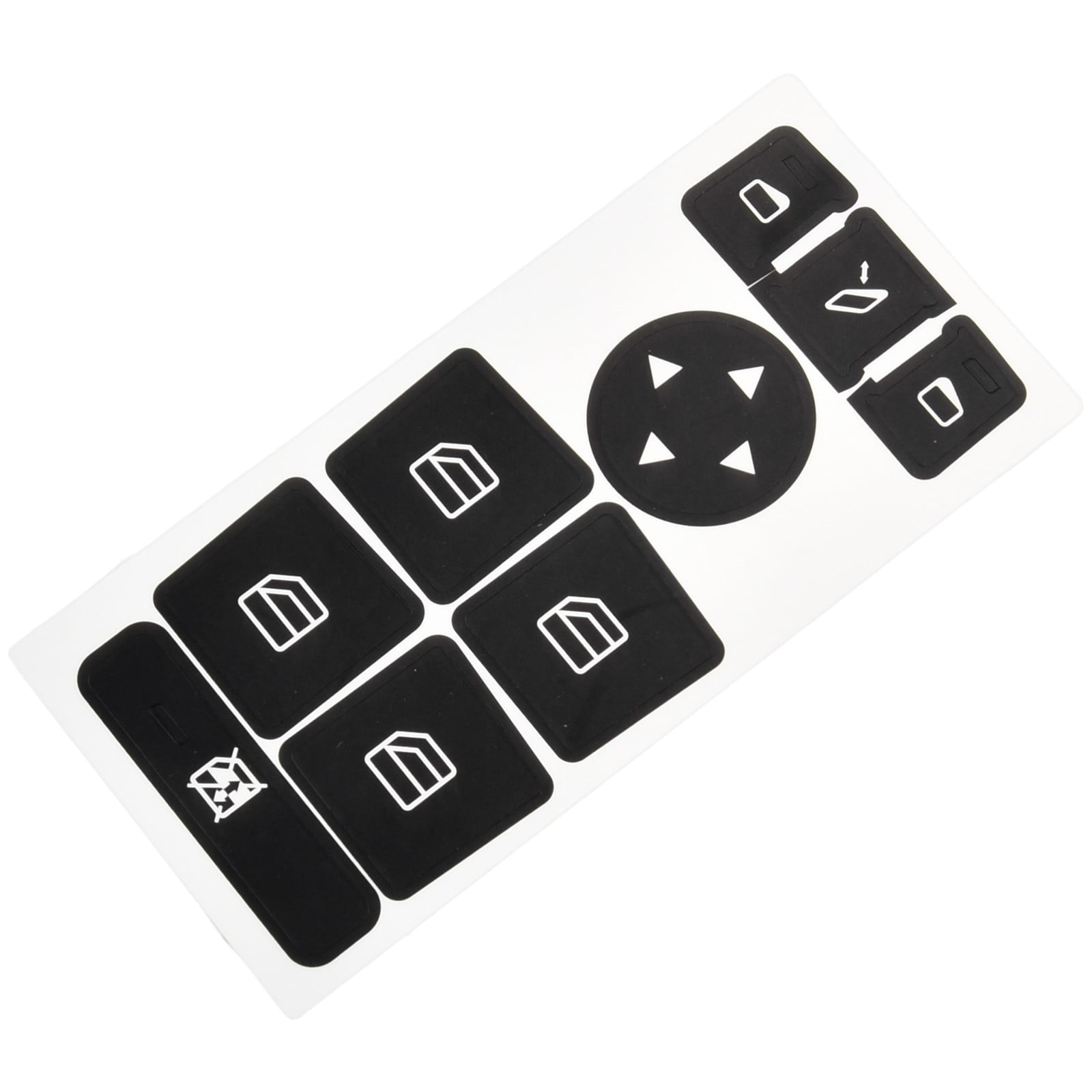 Mercedes window switch repair sticker — view 2
