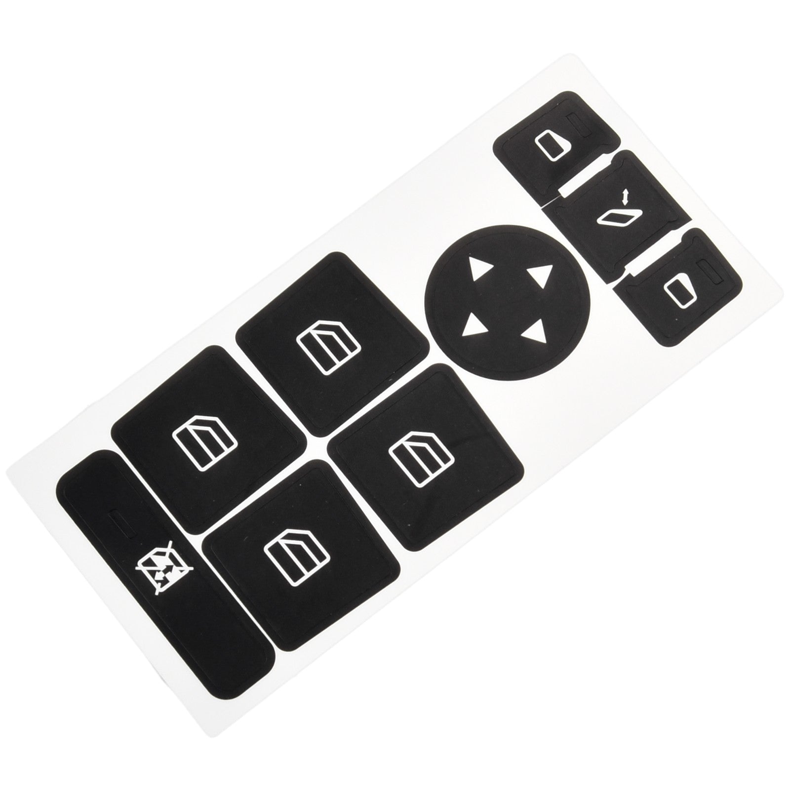 Mercedes window switch repair sticker — view 4