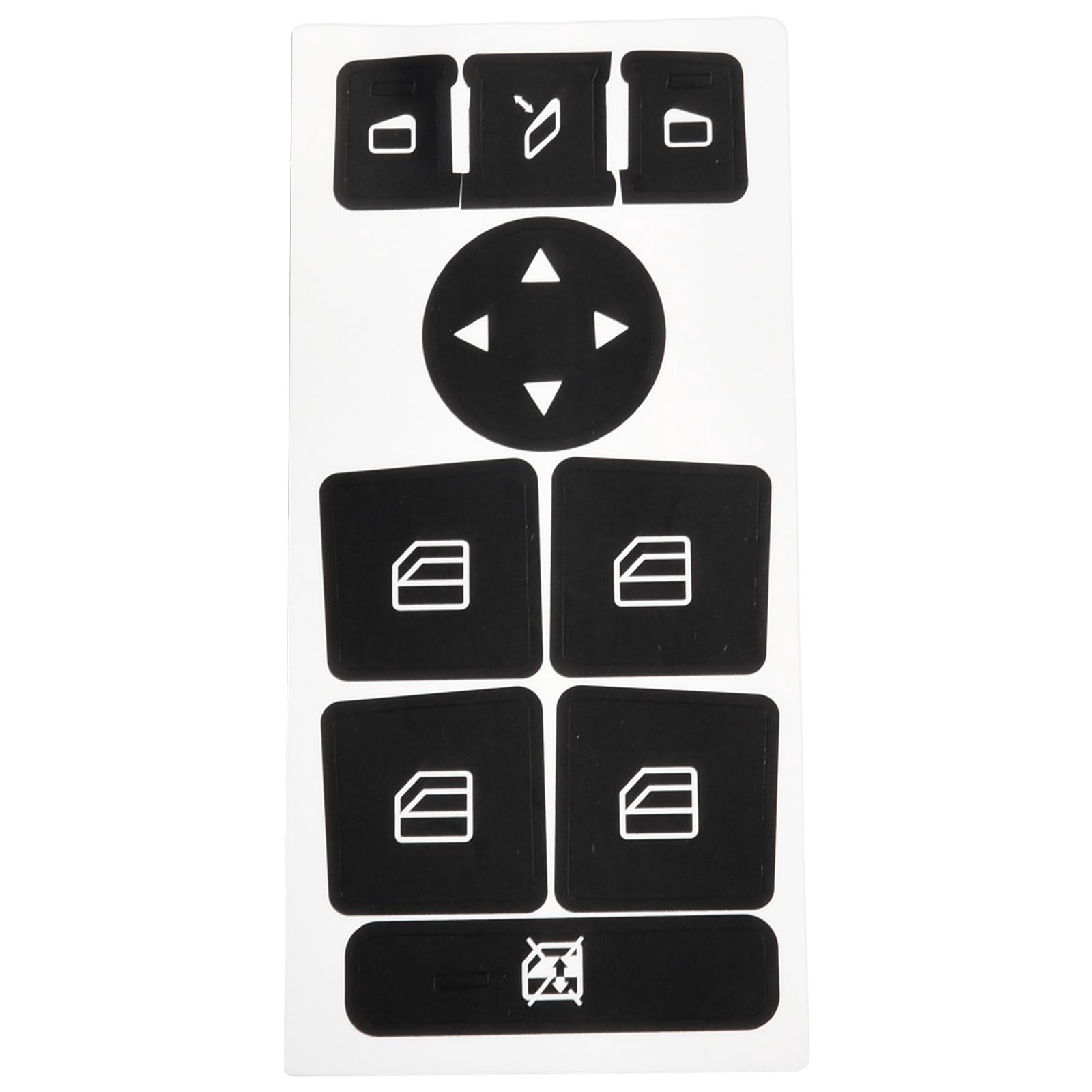 Mercedes window switch repair sticker — view 5