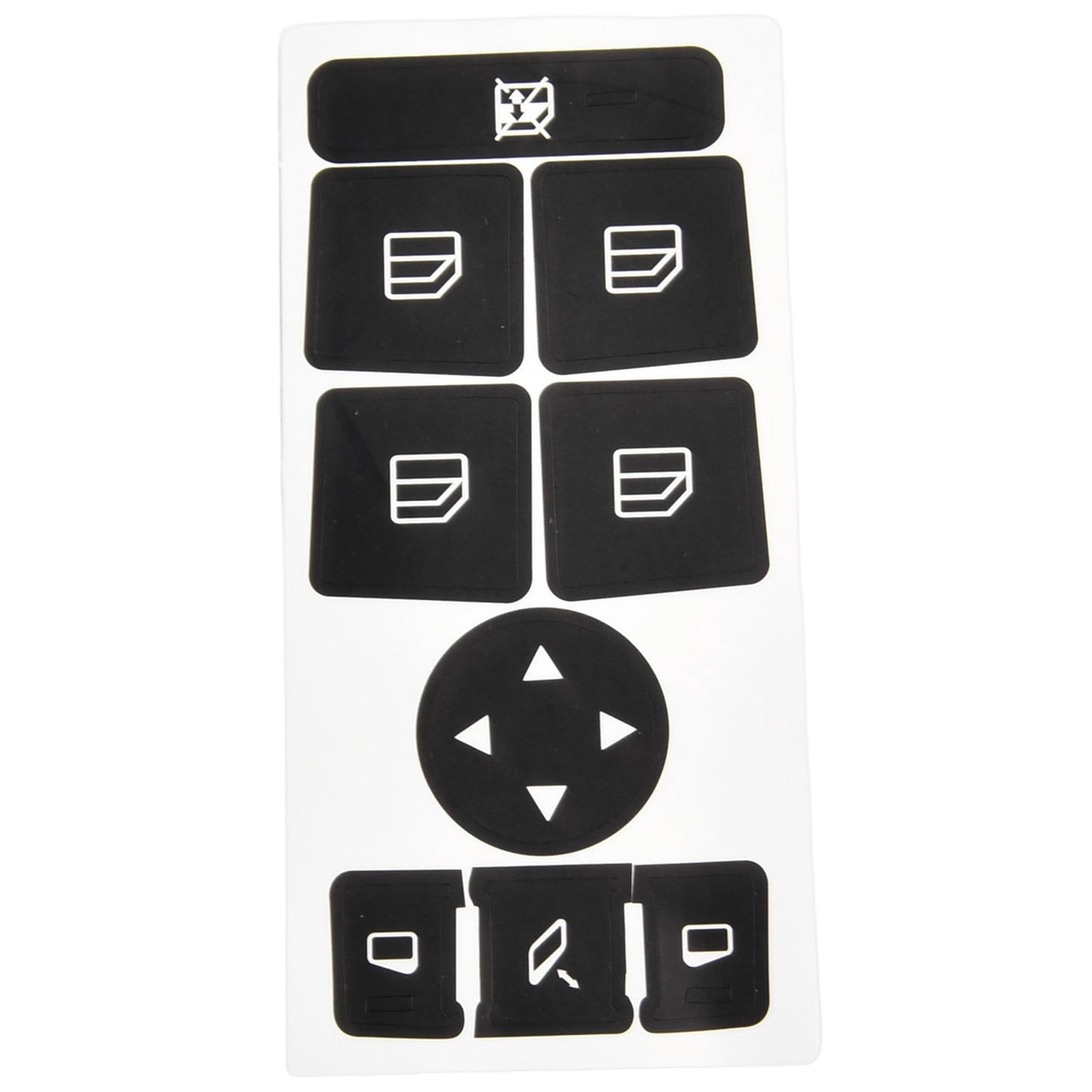 Mercedes window switch repair sticker — view 7