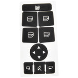 Mercedes window switch repair sticker — view 7