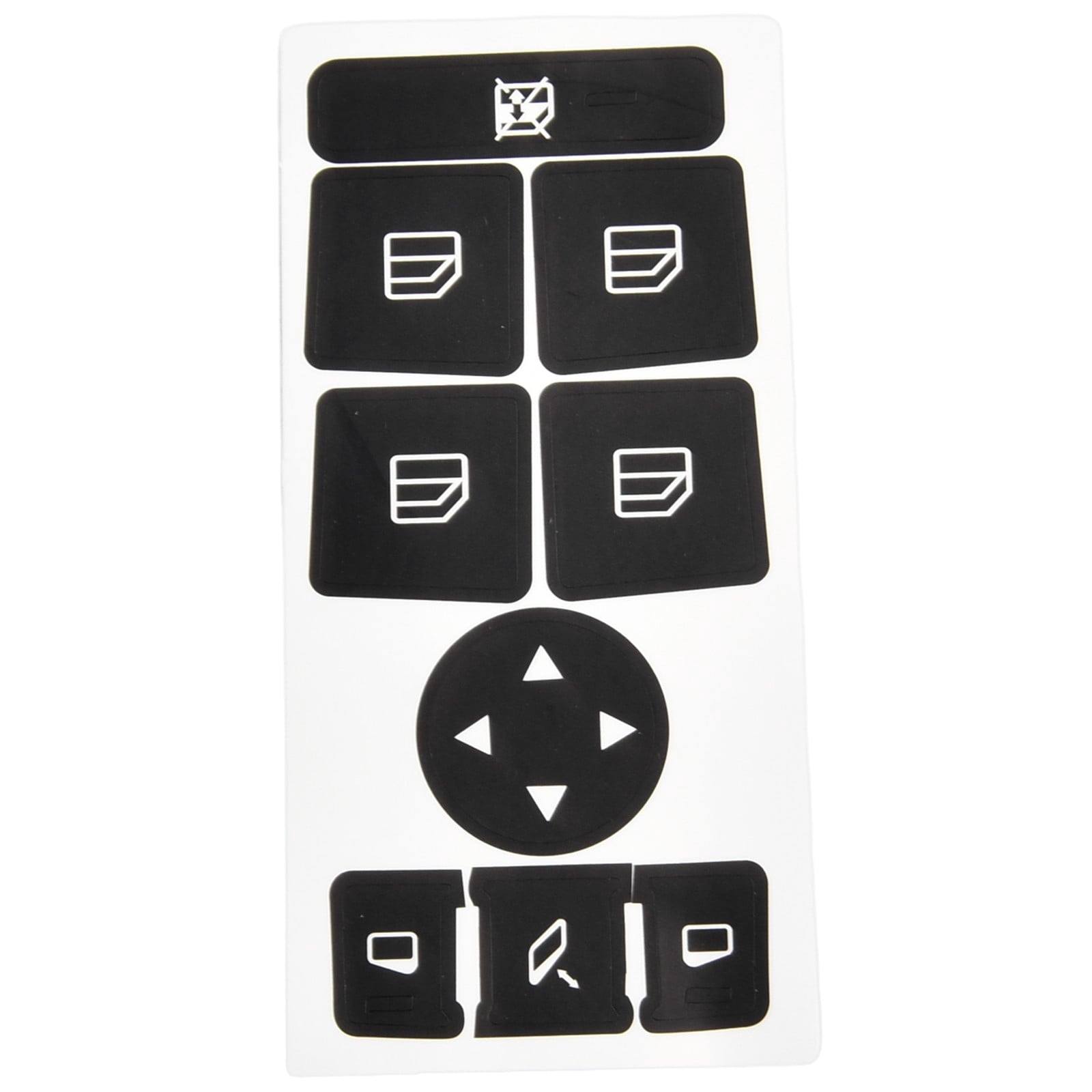 Mercedes window switch repair sticker — view 7