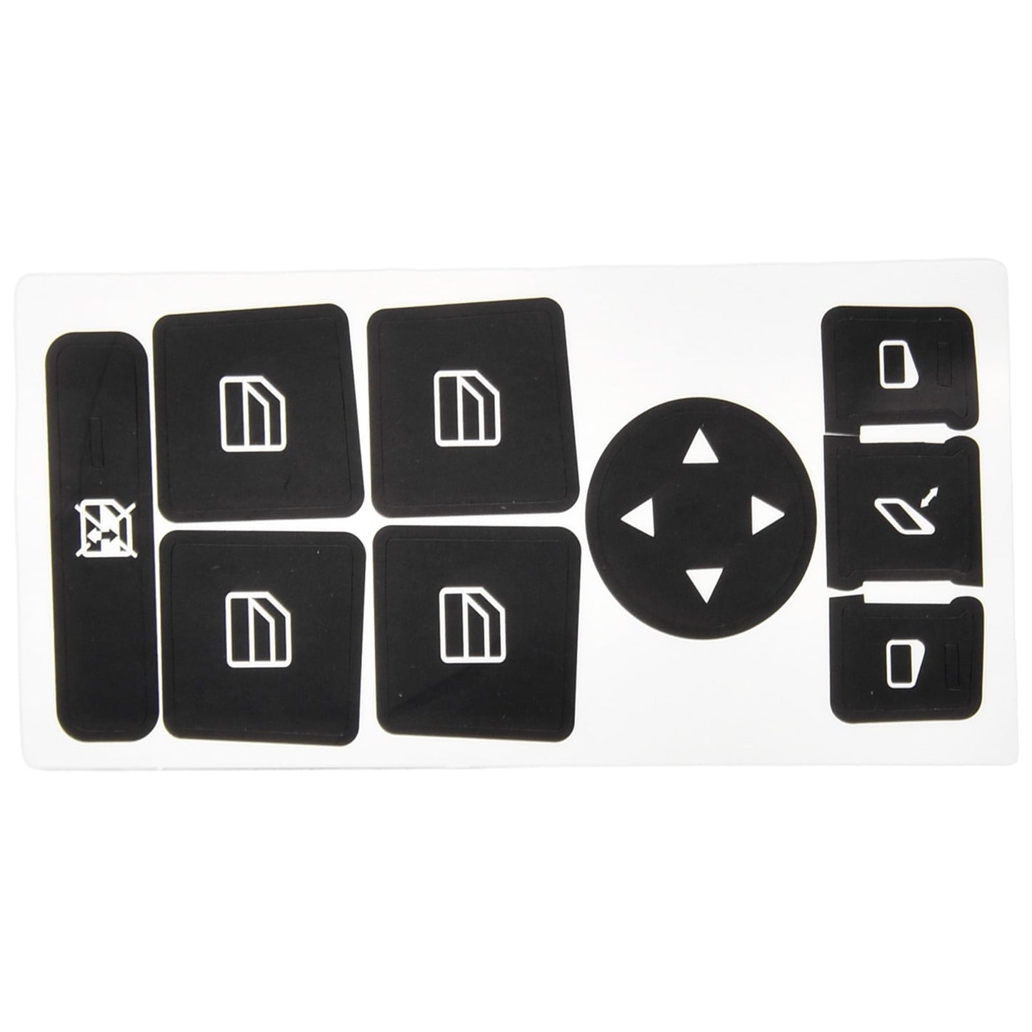 Mercedes window switch repair sticker — view 10