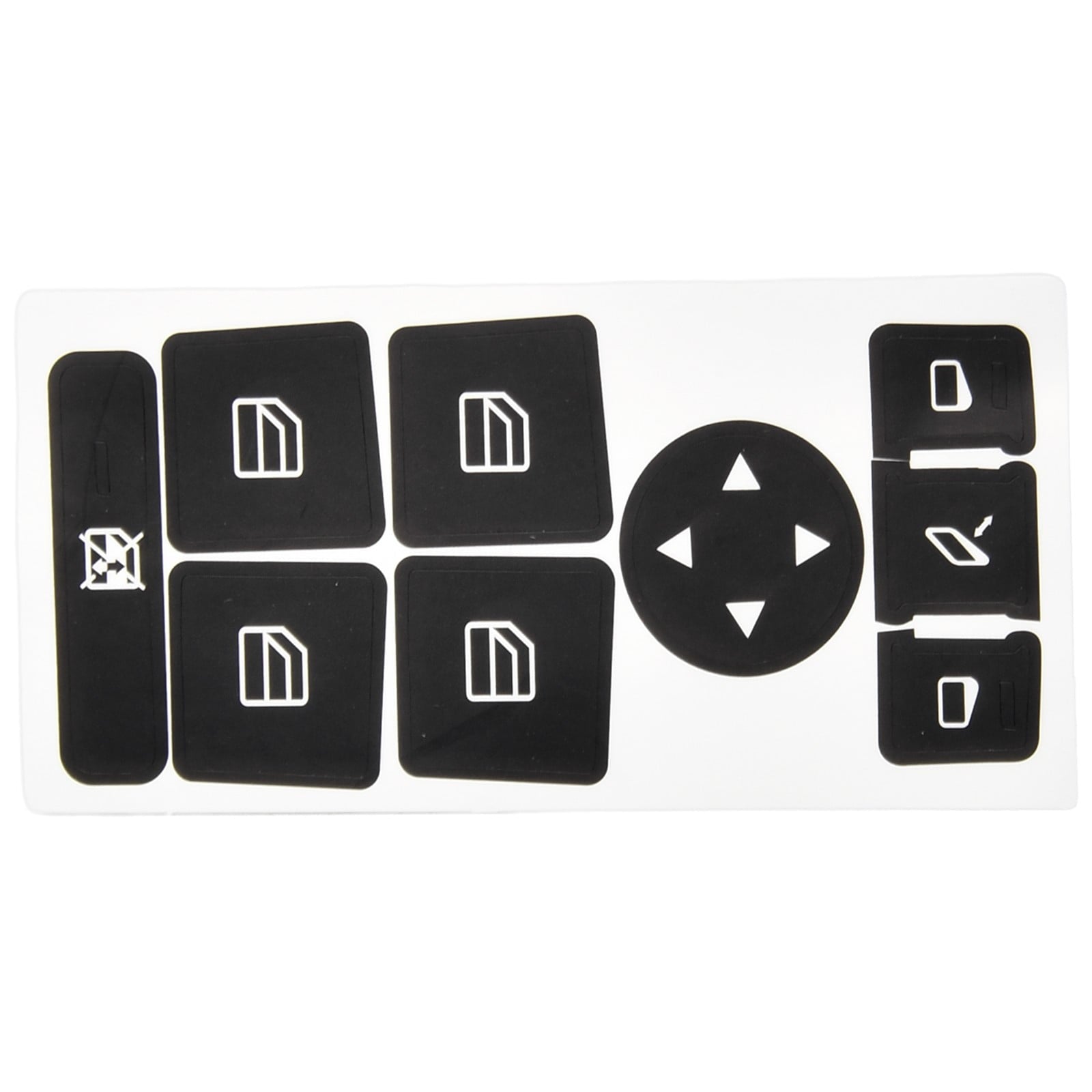 Mercedes window switch repair sticker — view 10