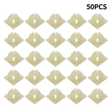 Number plate bracket clips 50 piece — view 2