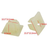 Number plate bracket clips 50 piece — view 4