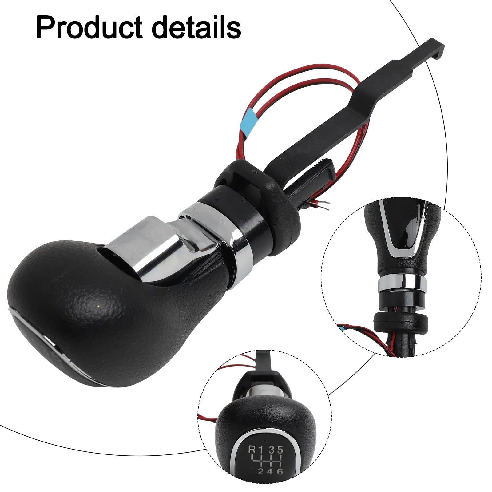 LED gear shift knob for Buick Opel — view 9