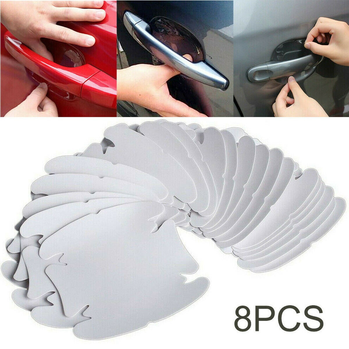 Car door handle scratch film 8 piece — view 2