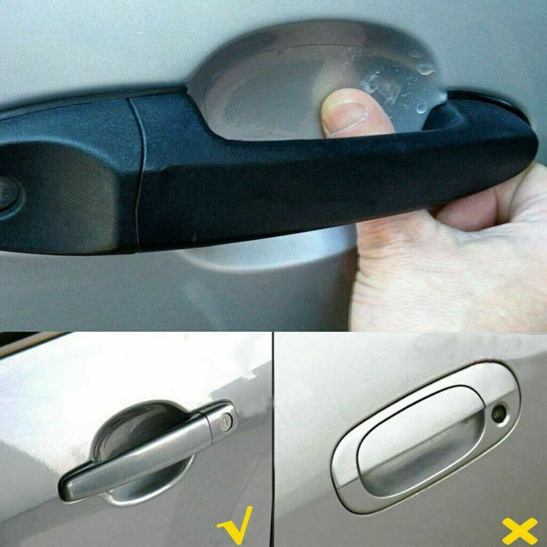 Car door handle scratch film 8 piece — view 8