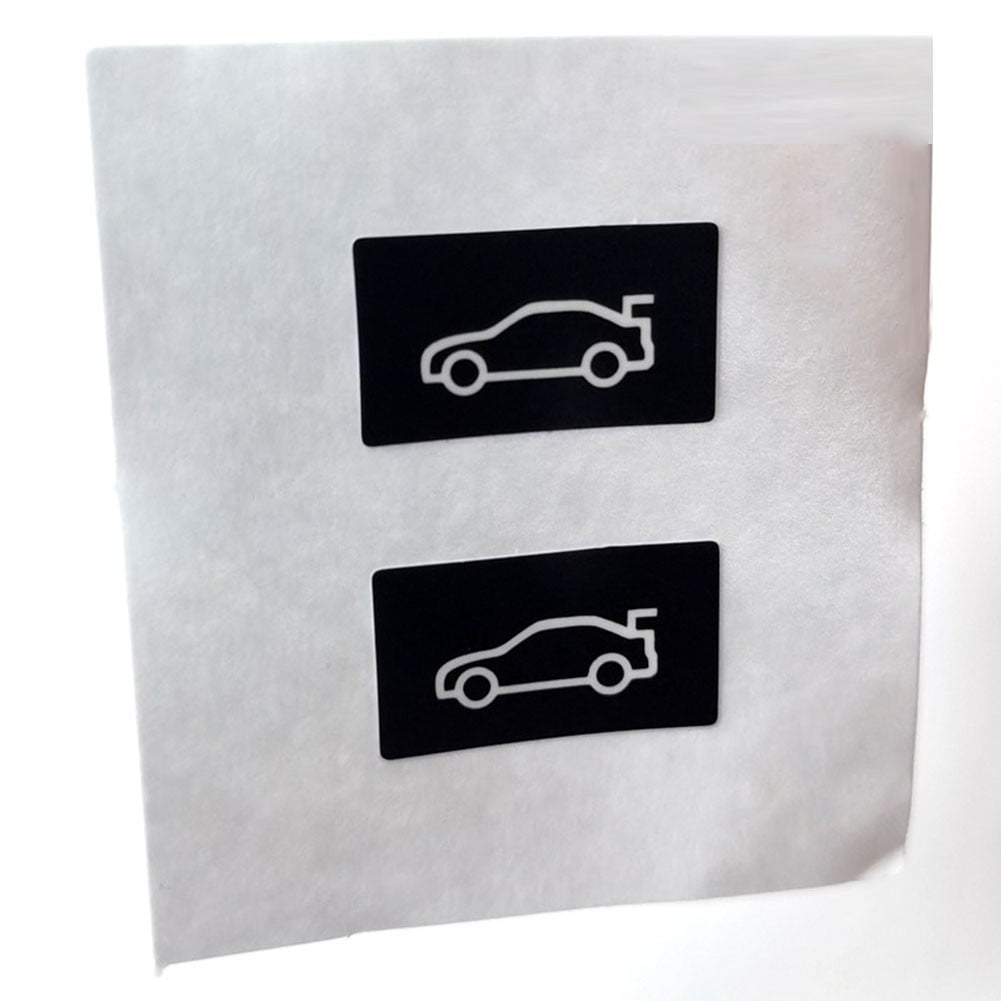 BMW tailgate button cover sticker — view 3