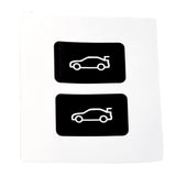 BMW tailgate button cover sticker — view 5