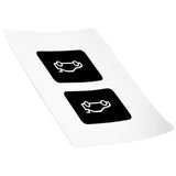 BMW tailgate button cover sticker — view 10