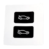 BMW tailgate button cover sticker — view 11